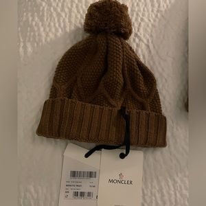 Moncler Brown Beanie